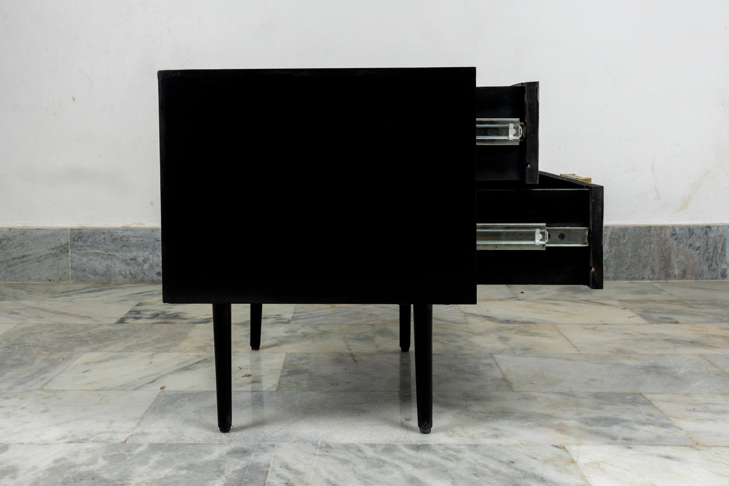 Bedside table Bone inlay