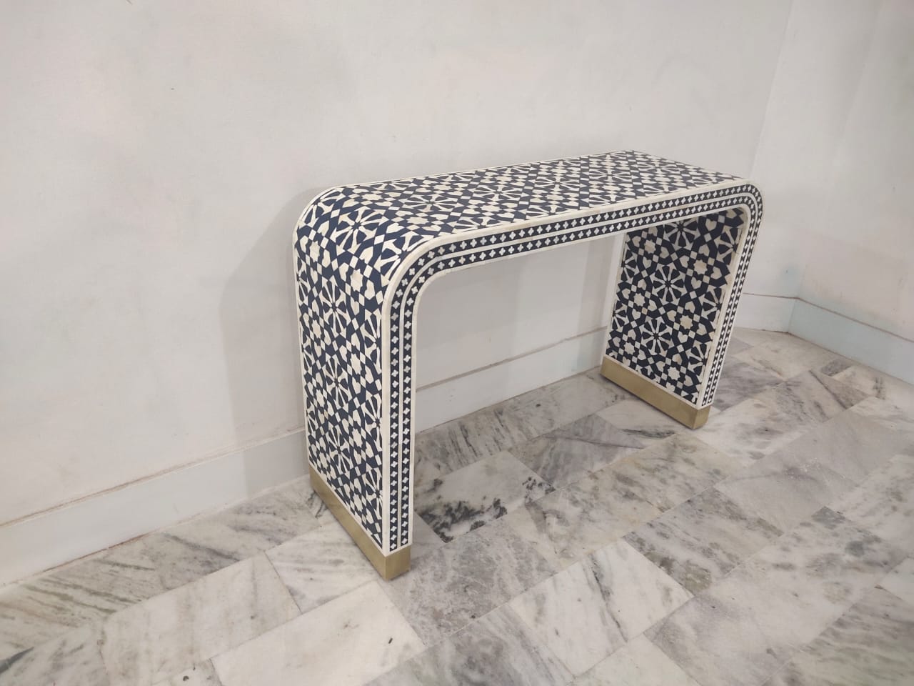 Black Moroccan Console