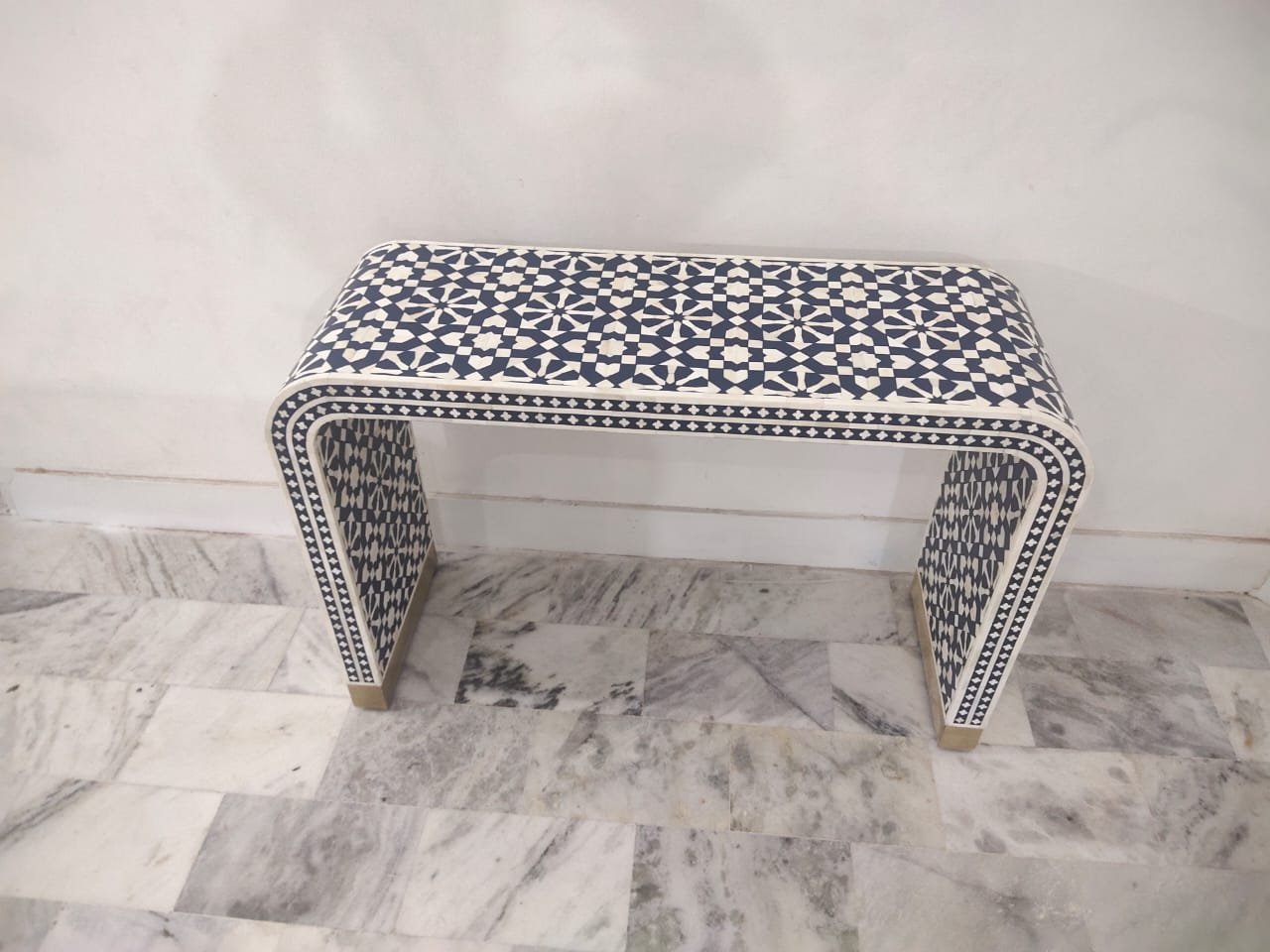 Black Moroccan Console