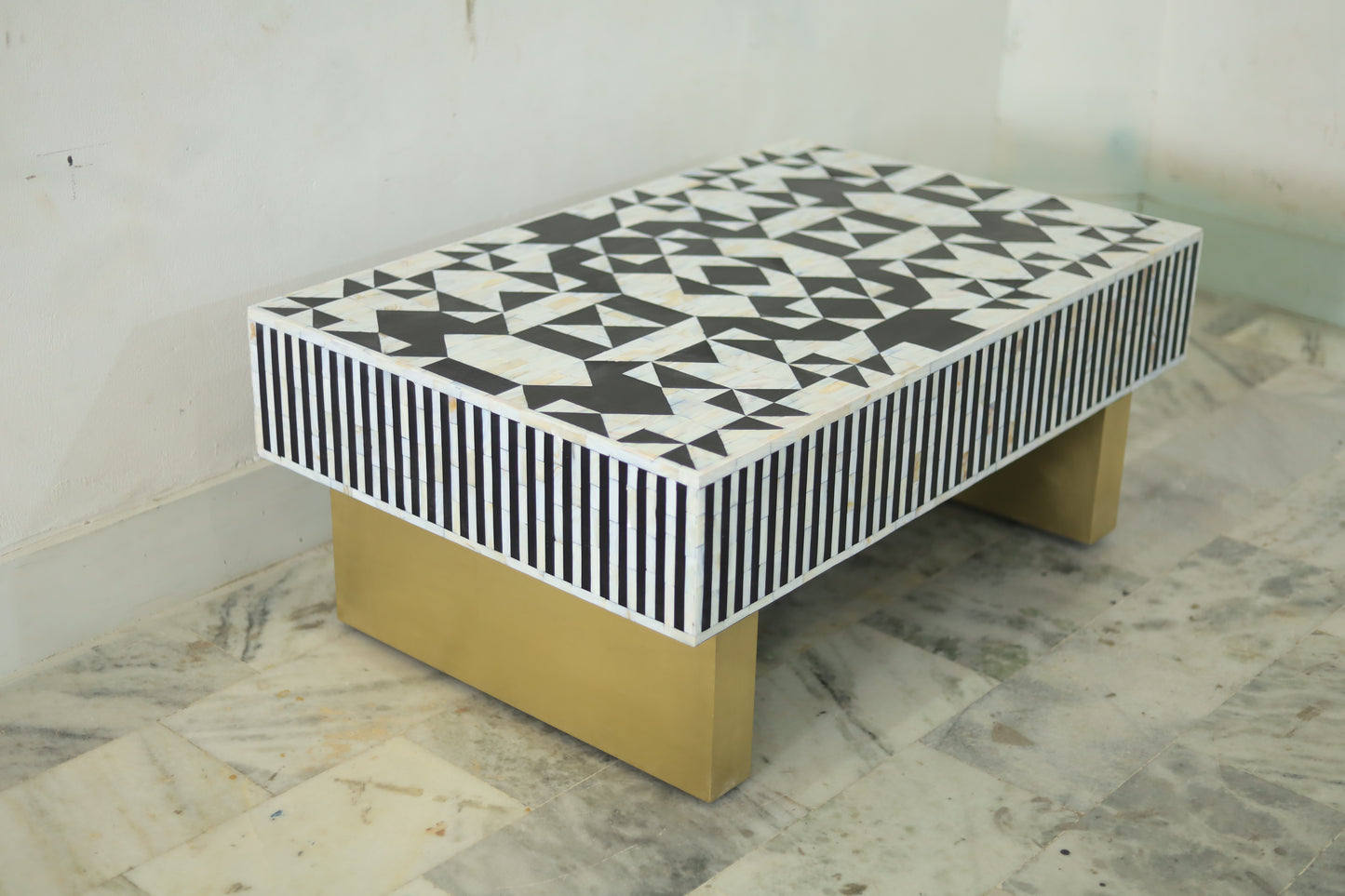 Kingsley Bone Inlay Coffee table