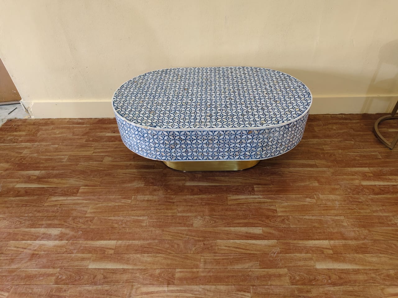 Mother of pearl Inlay coffee table Indigo
