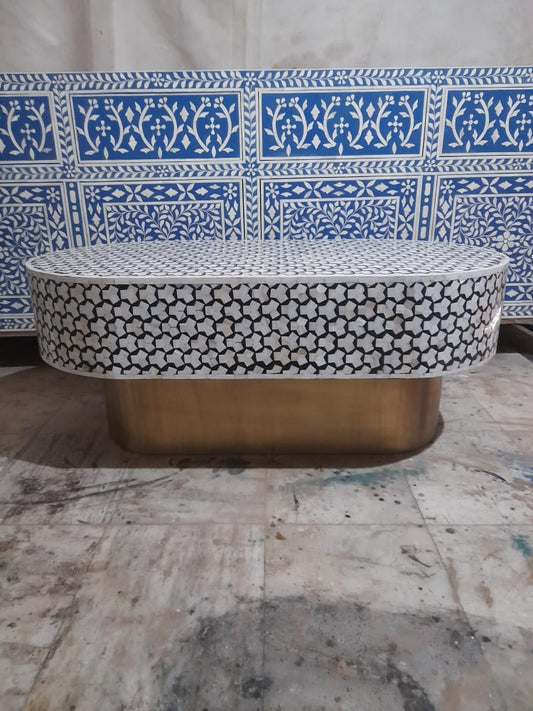 Targua Bone Inlay Coffee table