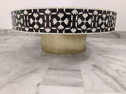 Floral Bone inlay coffee table