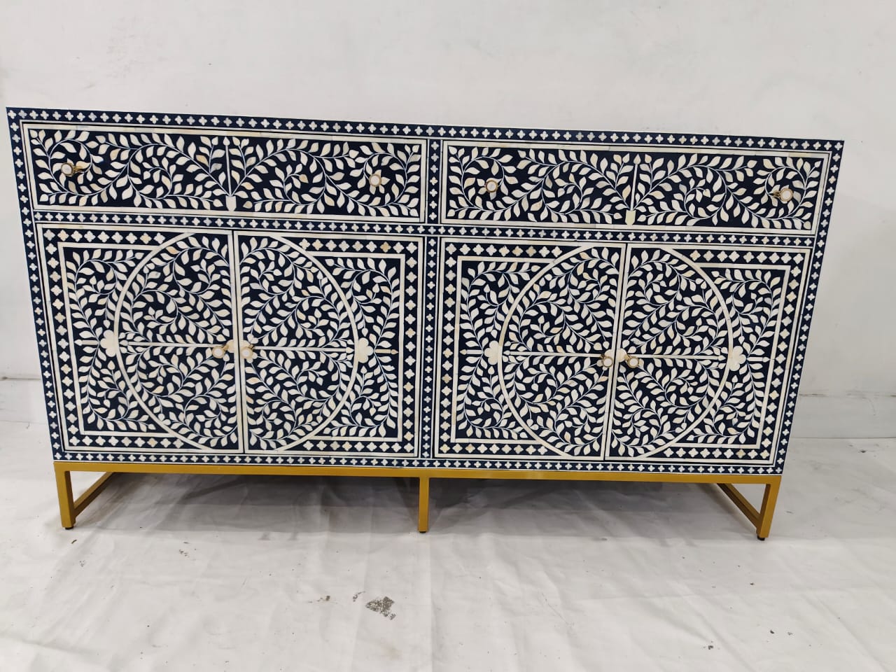 Bone Inlay floral sideboard