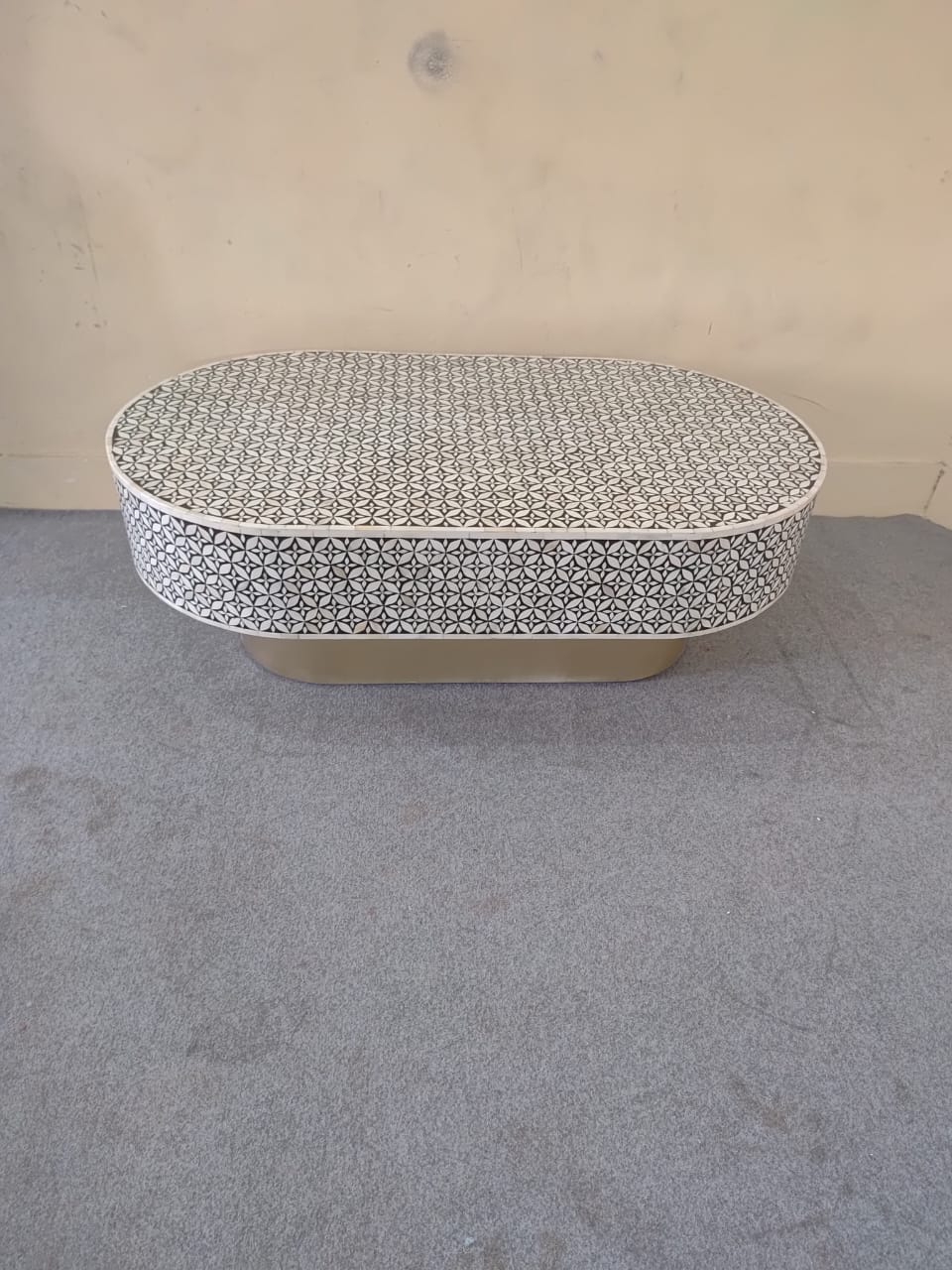 Mother of Pearl Geometric coffee table