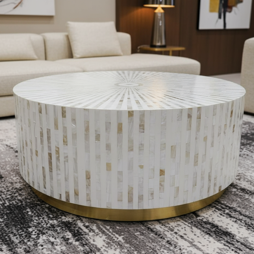 Sunstrike Coffee table Mother of pearl